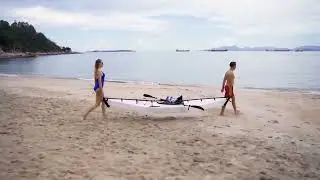 How to set up Terravent K1 folding kayak in mins