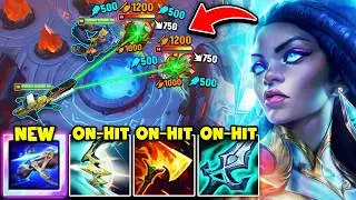 This NEW prismatic item turns Senna into an On-Hit Machine! (LITERAL RAY GUN)