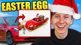 Testing Tesla Christmas Easter Eggs!