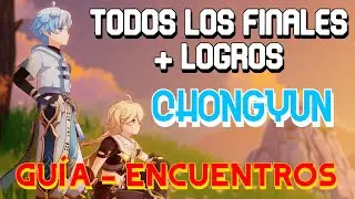 Encuentros - Chongyun - TODOS LOS FINALES Y LOGROS - GUÍA // GENSHIN IMPACT en ESPAÑOL