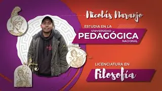 Nicolás estudia Licenciatura en Filosofía y tú, ¿qué quieres estudiar?