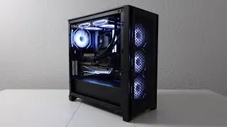 Mid-Range 1440p Gaming PC Build | Corsair 4000D Airflow | AMD 7500F + RTX 4070 Super 