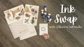 INK SWAP with @KatiesCraftStudio  // Birmingham Pen Co, Ink Institute and Anderillium!