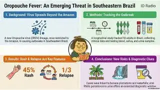 Novel OROV reassortant in SE Brazil shows high rash rate and recurrence OFID