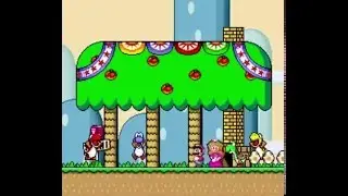 Super Mario World - 100% Longplay 10min Timelapse [1800% Faster]