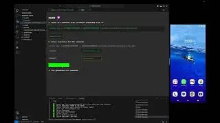 CLUI VSCode Extension - Demo - Instagram login flow