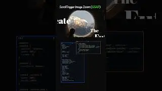 scrollTrigger image zoom (GSAP)