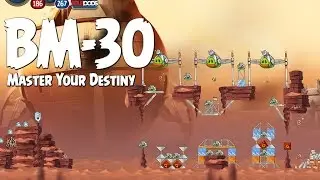 Angry Birds Star Wars 2 Level BM-30 Master Your Destiny 3 Star Walkthrough