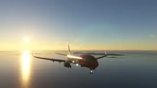 (MSFS) 737-800 Landing in Bodø, Norway [ENBO]