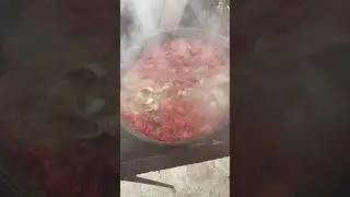 Шурпа на костре