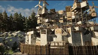 Ymir | Rust Monthly Circle Base | Large Group
