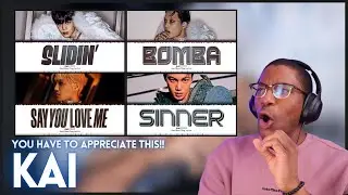 KAI | 'Slidin'', 'Bomba', 'Say You Love Me', 'Sinner' | REACTION | You have to appreciate this!!
