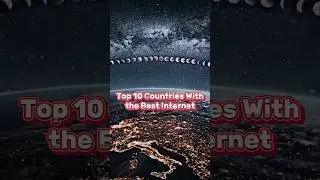 Top 10 Countries With the Best internet 😱 #shorts #facts #usa