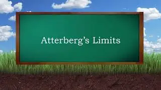 Atterberg's / Consistency limits