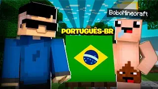 Ensinando o @BoboMinecraft911 (Polonês) a Falar Português