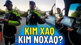 Мана ахвол! Гаи ва Ҳайдовчи ўртасидаги тортишув
