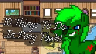 10 Things To Do In Pony Town
