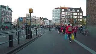 Biking in Utrecht: from Vredenburgbaan via Neude and Janskerkhof to Domplein. 🚲