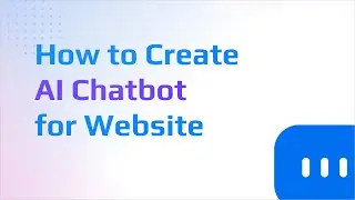 How to Create AI Chatbot for Website #chatbotai