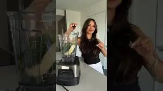 DEBLOATING GREEN SMOOTHIE RECIPE 💚 ASMR ✨