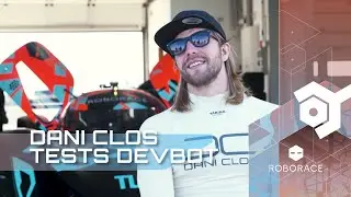 DANI CLOS Tests Autonomous DevBot | Roborace