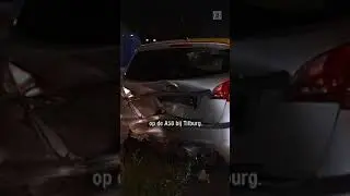 Vier gewonden bij ernstige botsing | #shorts