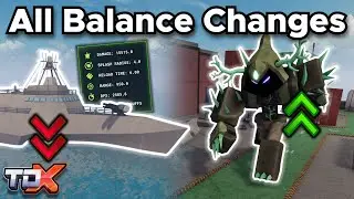 TDX All New Balance Changes Summarized (v2.4.1)