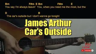 James Arthur - Car's Outside Guitar Chords cover
