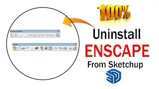 How to uninstall enscape SketchUp | Delete Enscape from SketchUp |how to uninstall software from pc