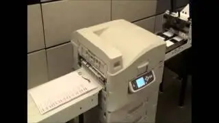 Okidata proColor DP series Digital Color Press Operation & Demonstration Video