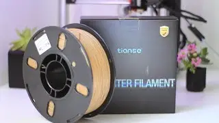 WOOD FILAMENT?? |  Tianse Wood PLA - Unboxing and First Try