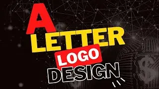 A letter Logo Design Idea (Illustrator logo design tutorial 2022)