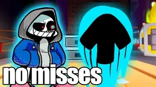 FNF Dusttale but if I miss a note, the video ends.. (Friday Night Funkin')