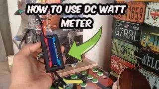 SOLAR DC WATT METER TESTING WITH MY DIY MINI VIDEOKE