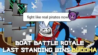 BOAT BaTTle RoYale LAst Bot StadinG WiNs BuDDha🤑![Blox Fruits]