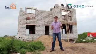 Строительство двухэтажного дома площадью 150 м² в КП "Belveder Park"  | Bona Villa / OSMO Group