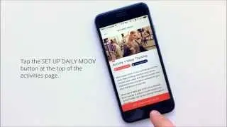 Moov Now Akıllı Bileklik - Günlük Aktivite Ayarı
