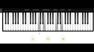 Naruto Sadness and Sorrow - virtual piano