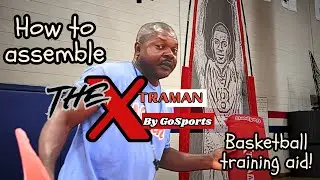 The X-TRA Man Basketball Training Aid.