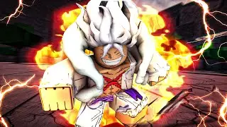 I Became GEAR 5 Luffy In Roblox Seas Battlegrounds