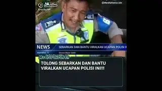 vidio piral bapa polisi ini bagus bngt dalam bicara nya