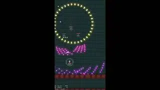 bullet hell : player UI and decoy test (2018.11/16).