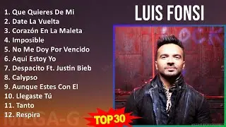 L u i s F o n s i 2024 MIX Las Mejores Canciones ~ 1990s Music ~ Top Latin Pop, Bolero, Latin Music