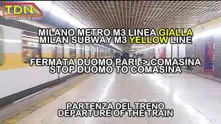 METROPOLITANA MILANO M3 APERTURA INTERRUTTORI DI LINEA   MILAN SUBWAY OPEN POWER SWITCH