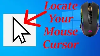 How to SHOW the LOCATION of your MOUSE Cursor in Windows