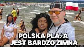I TOOK MY AFRICAN WIFE TO THE COLD BEACH IN POLAND 🇵🇱