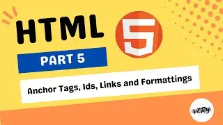 Anchor Tags, Links & Formatting in Html | Part 5 | Web Development Tutorial