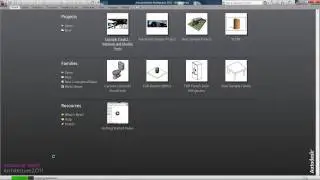 1.6 INTERFACE // STATUS BAR. [Revit Architecture 2011]