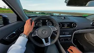 Mercedes-Benz SL500 R231 | POV Morning Ride | 4K