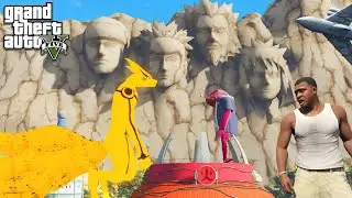 Franklin Meet Naruto in GTA 5 || Franklin got Naruto Superpower || Gta 5 Tamil